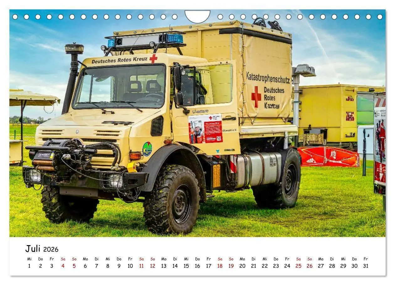 Bild: 9783516672022 | Blaulichttag, unsere Retter! (Wandkalender 2026 DIN A4 quer),...
