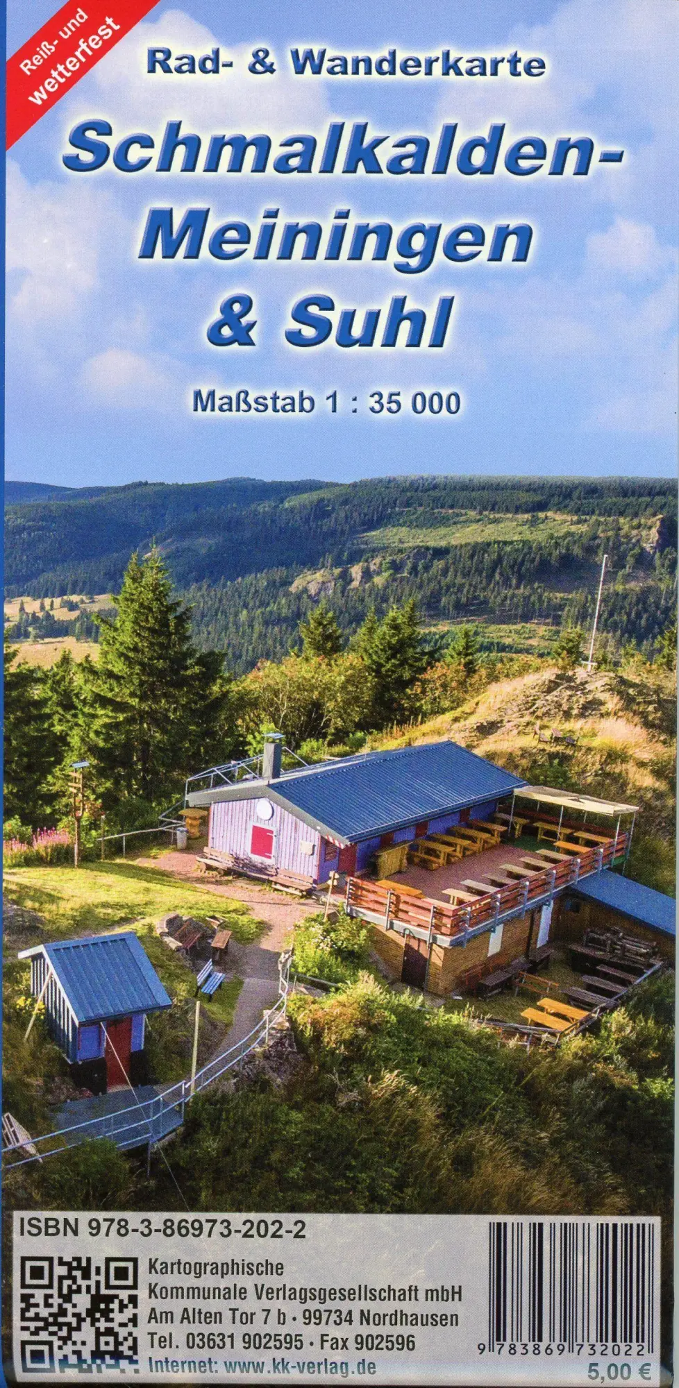 Cover: 9783869732022 | Schmalkalden - Meiningen &amp; Suhl 1:35 000 | (Land-)Karte | Deutsch