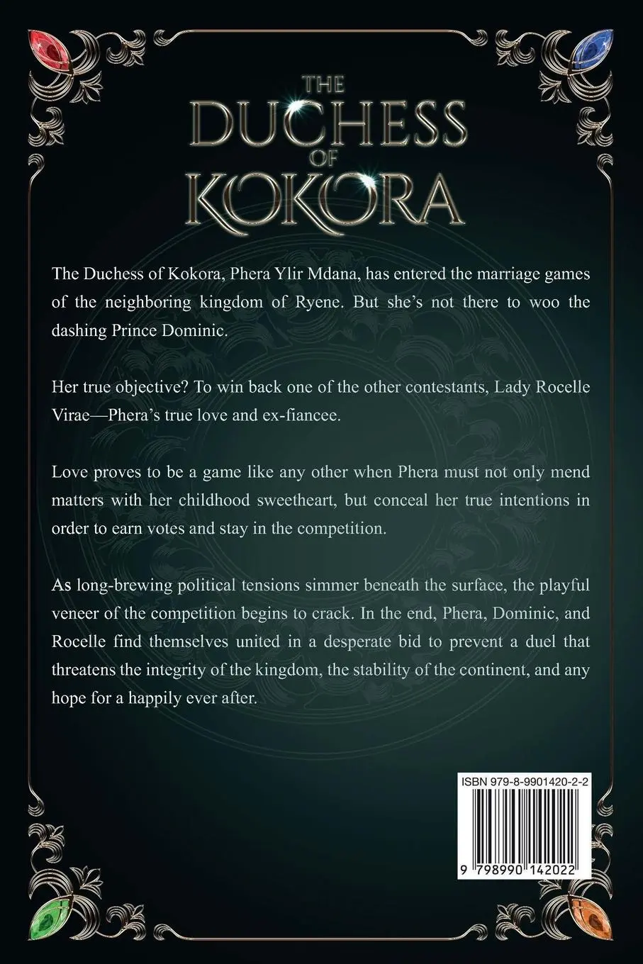 Rückseite: 9798990142022 | The Duchess of Kokora | Nikhil Prabala | Taschenbuch | Englisch | 2024