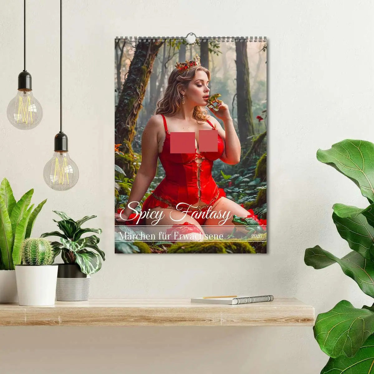 Bild: 9783457262122 | Spicy Fantasy - Märchen für Erwachsene (Wandkalender 2026 DIN A3...