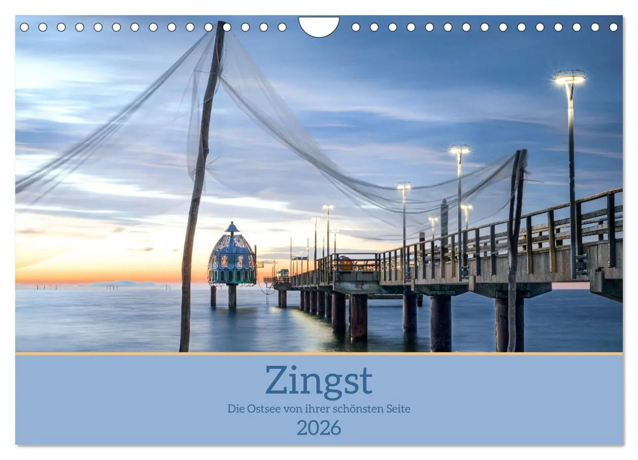 Cover: 9783457572122 | Zingst - die Ostsee von ihrer schönsten Seite (Wandkalender 2026...