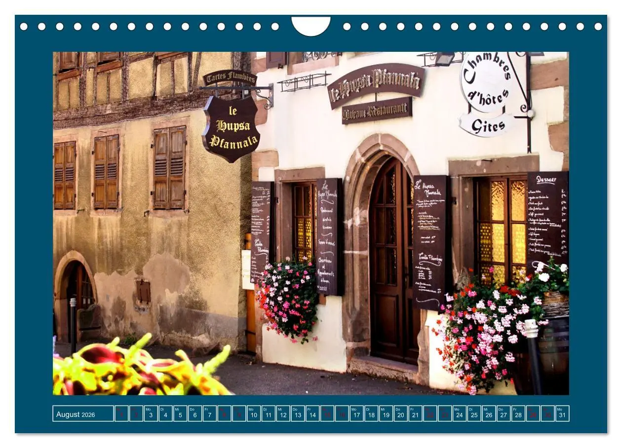 Bild: 9783457642122 | Faszinierendes Elsass (Wandkalender 2026 DIN A4 quer), CALVENDO...