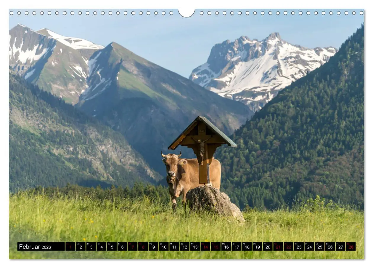 Bild: 9783457882122 | Oberstdorf und Umgebung (Wandkalender 2026 DIN A3 quer), CALVENDO...