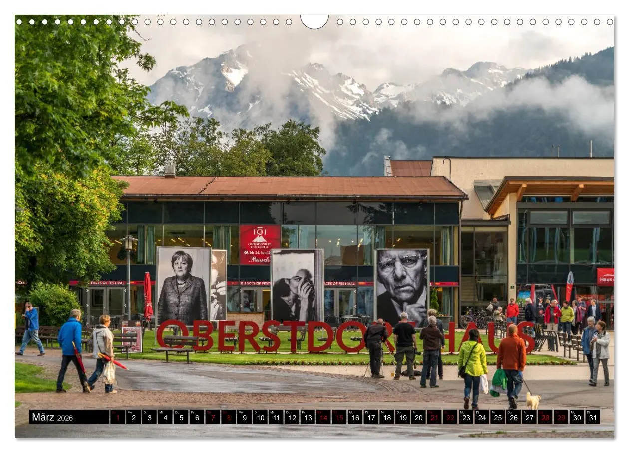 Bild: 9783457882122 | Oberstdorf und Umgebung (Wandkalender 2026 DIN A3 quer), CALVENDO...