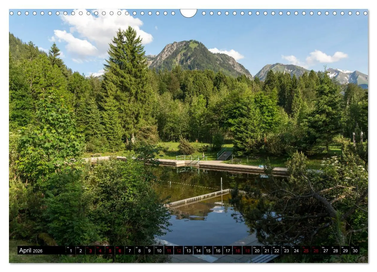 Bild: 9783457882122 | Oberstdorf und Umgebung (Wandkalender 2026 DIN A3 quer), CALVENDO...