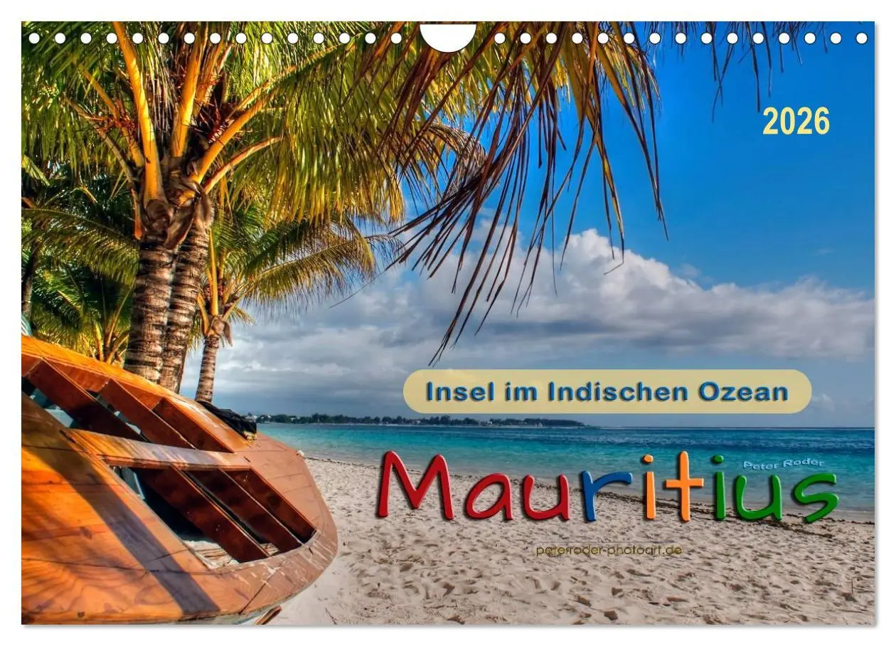 Cover: 9783457952122 | Mauritius - Insel im Indischen Ozean (Wandkalender 2026 DIN A4...