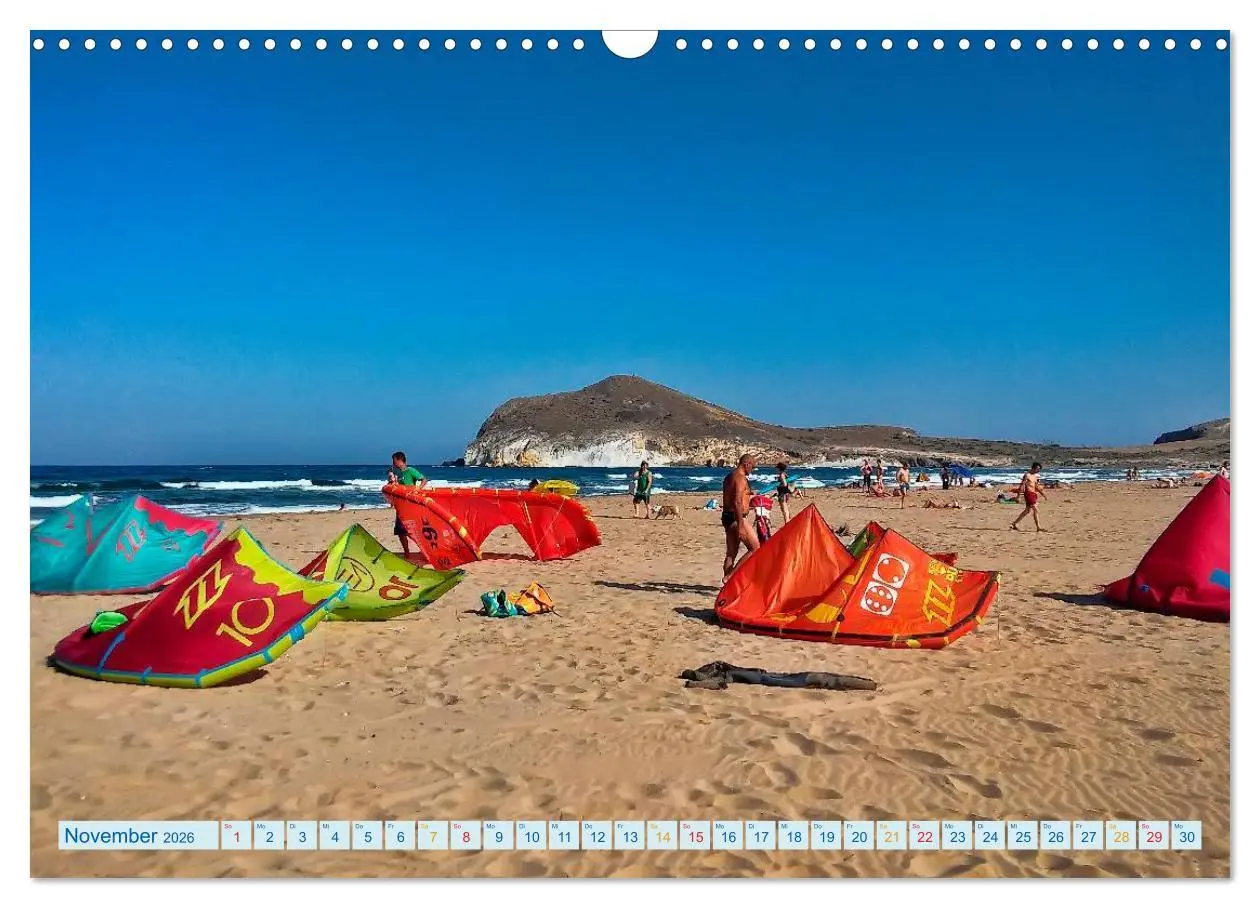 Bild: 9783516042122 | Kitesurfen - über den Wellen (Wandkalender 2026 DIN A3 quer),...