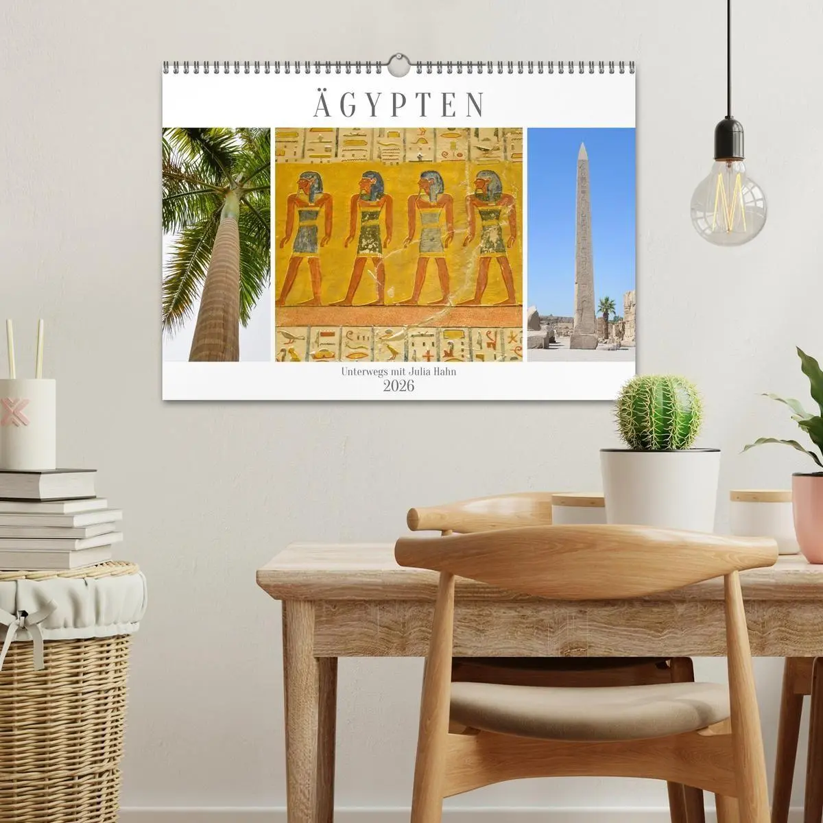Bild: 9783516662122 | Ägypten - unterwegs mit Julia Hahn (Wandkalender 2026 DIN A3 quer),...