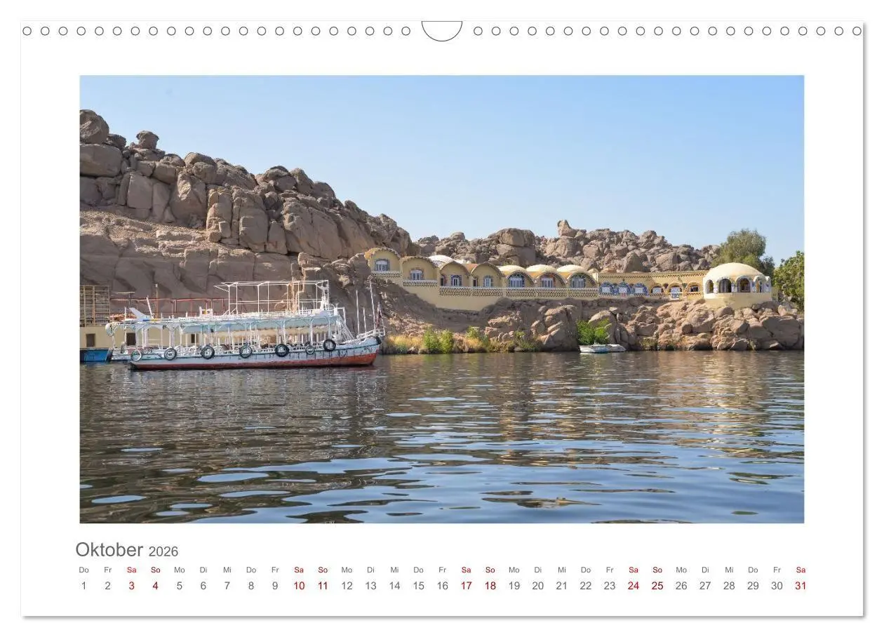 Bild: 9783516662122 | Ägypten - unterwegs mit Julia Hahn (Wandkalender 2026 DIN A3 quer),...