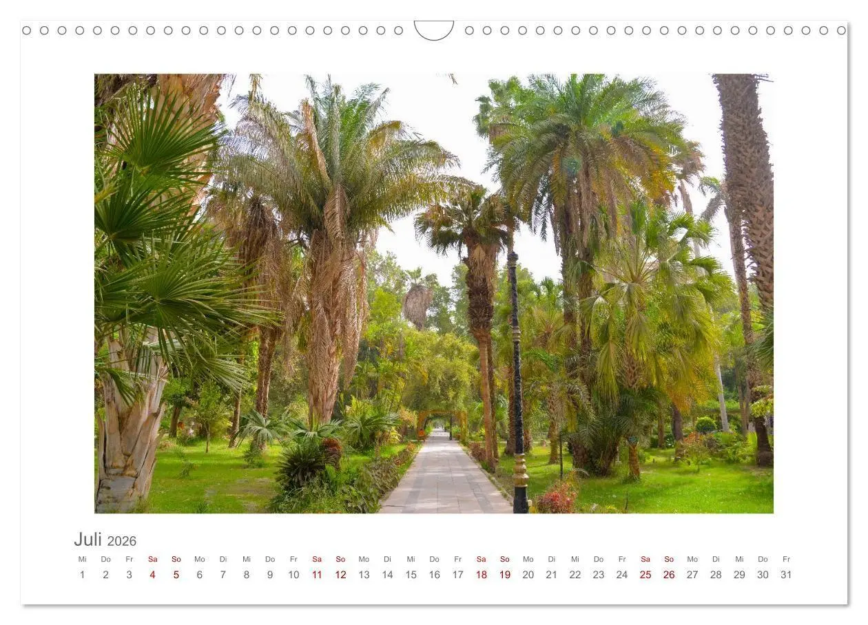 Bild: 9783516662122 | Ägypten - unterwegs mit Julia Hahn (Wandkalender 2026 DIN A3 quer),...