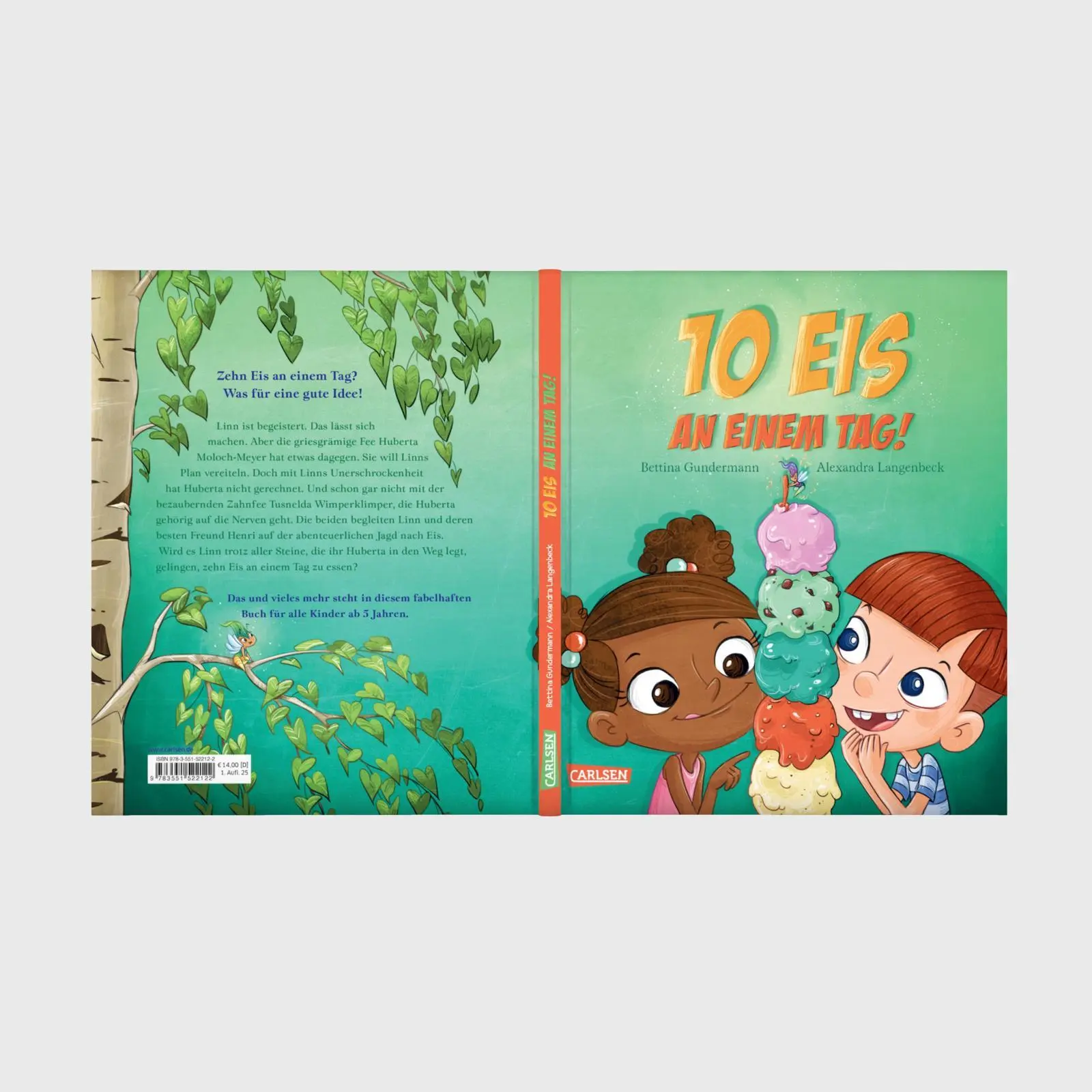 Bild: 9783551522122 | Zehn Eis an einem Tag | Bettina Gundermann | Buch | 80 S. | Deutsch