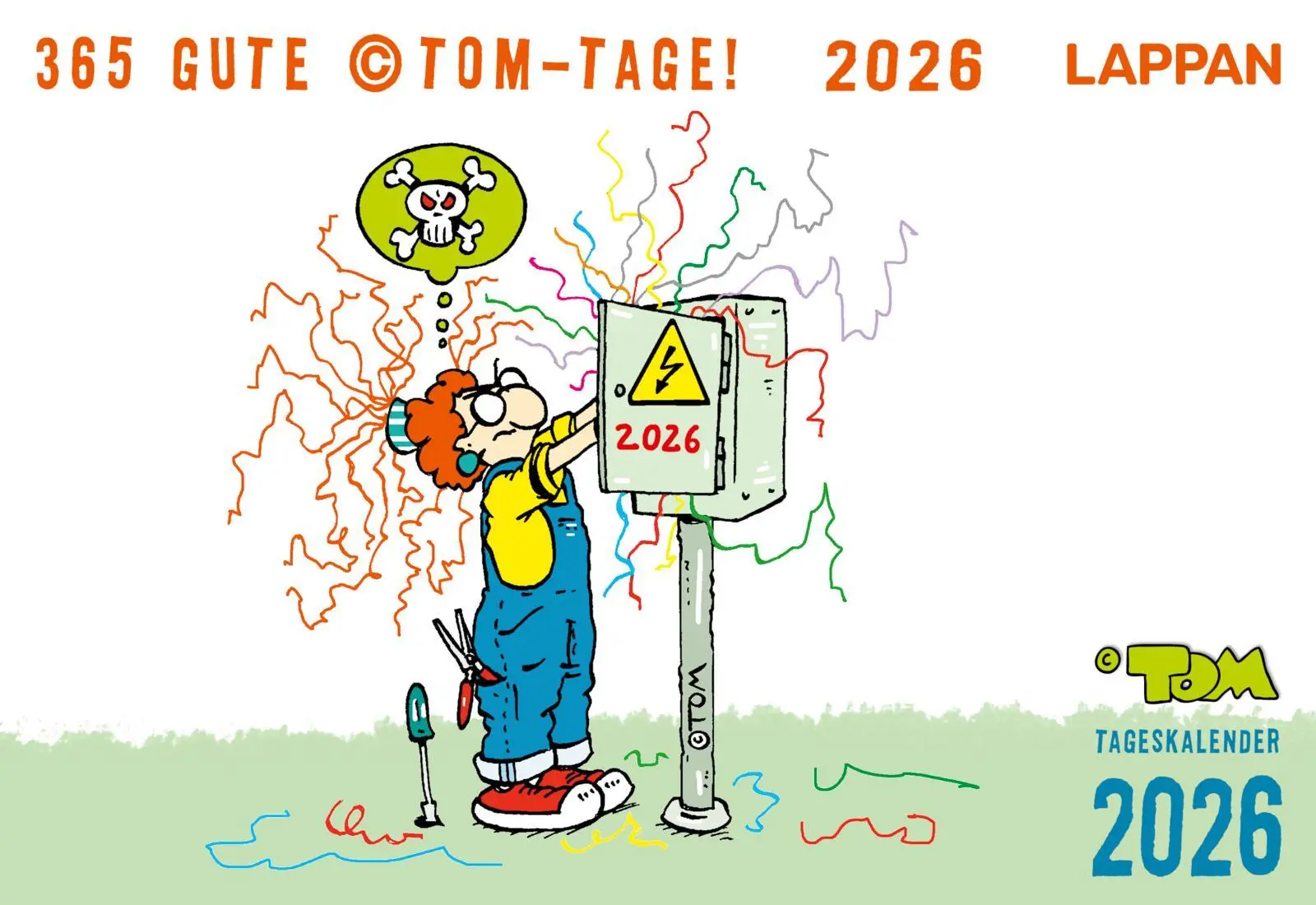 Cover: 9783830322122 | 365 GUTE (c)TOM-TAGE! 2026: Tageskalender | TOM | Kalender | 632 S.