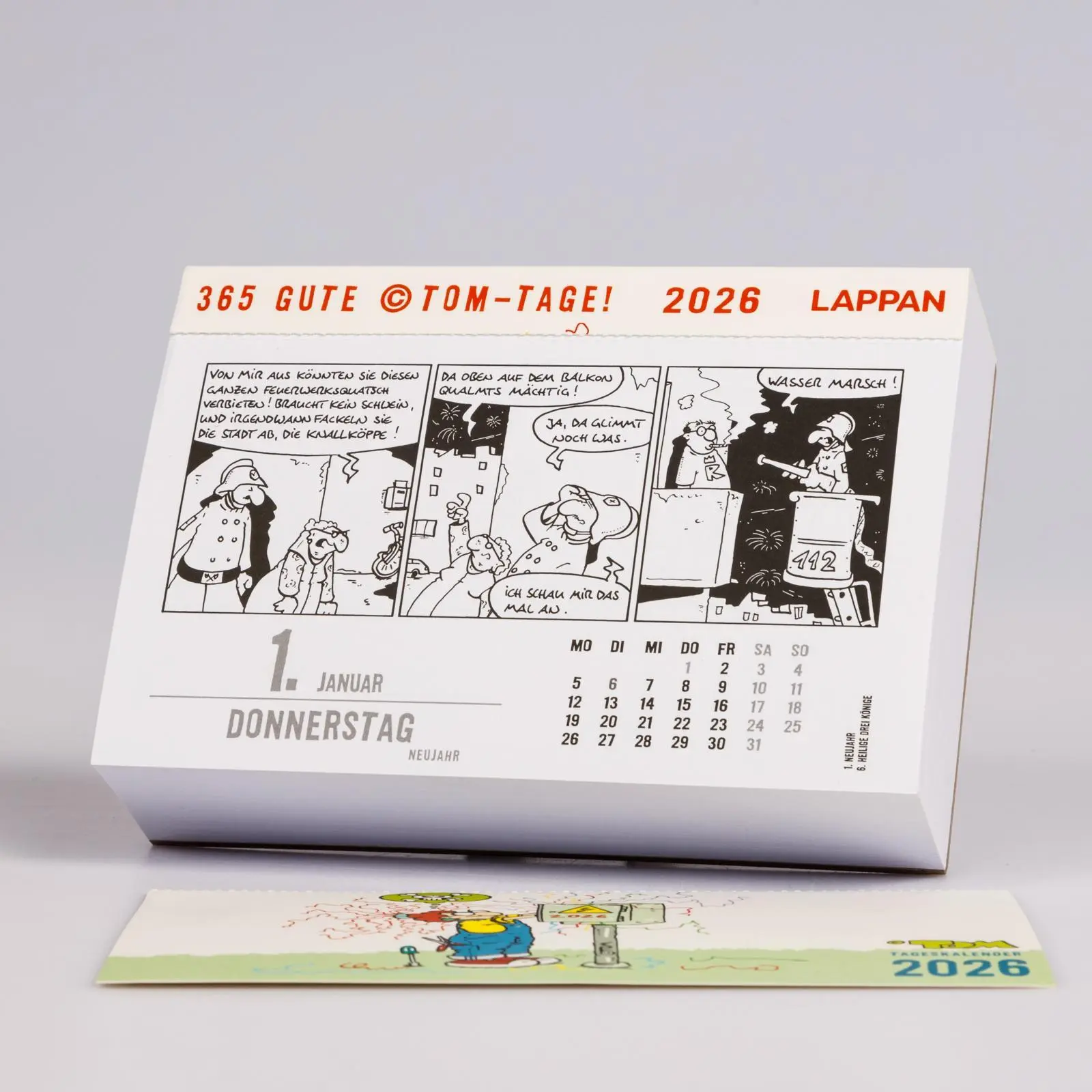 Bild: 9783830322122 | 365 GUTE (c)TOM-TAGE! 2026: Tageskalender | TOM | Kalender | 632 S.