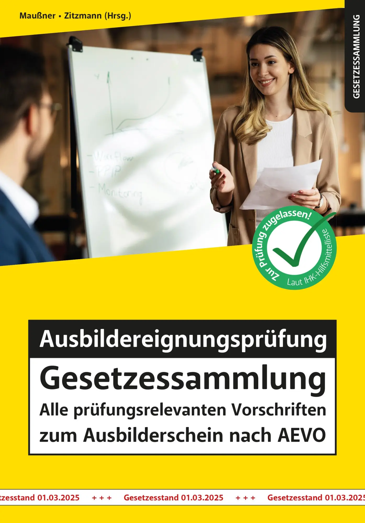 Cover: 9783961552122 | Ausbildereignungsprüfung Gesetzessammlung | Marcus Maußner (u. a.)