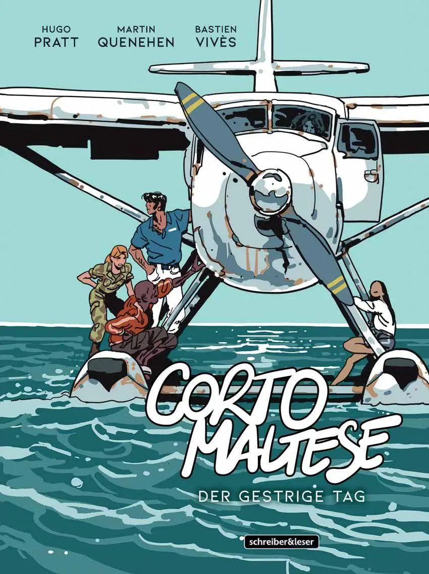 Cover: 9783965822122 | Corto Maltese | Der gestrige Tag | Martin Quenehen | Buch | 176 S.