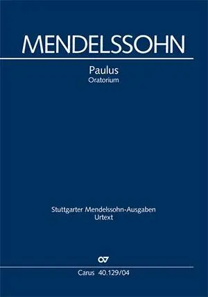 Cover: 9790007092122 | Paulus | Oratorium | Felix Mendelssohn Bartholdy | Taschenbuch | 2007