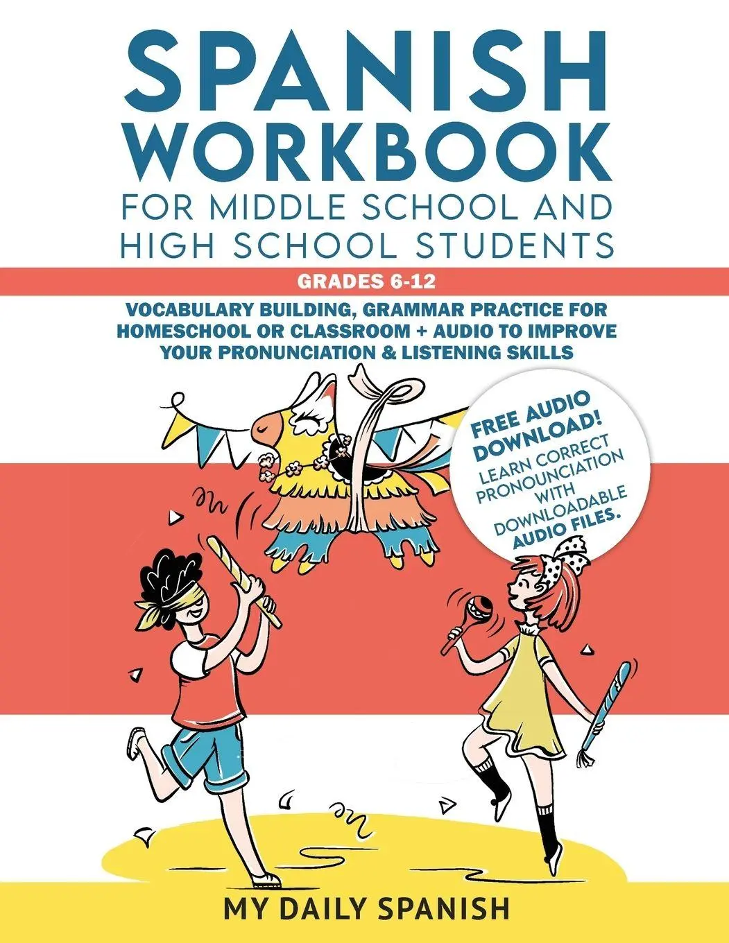 Cover: 9798886802122 | Spanish Workbook for Middle School and High School Students -...