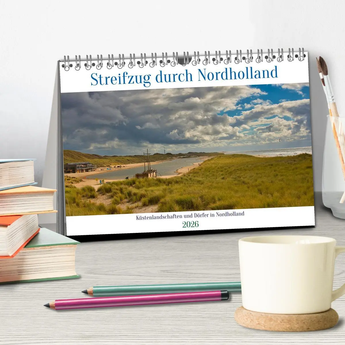 Bild: 9783457562222 | Streifzug durch Nordholland (Tischkalender 2026 DIN A5 quer),...