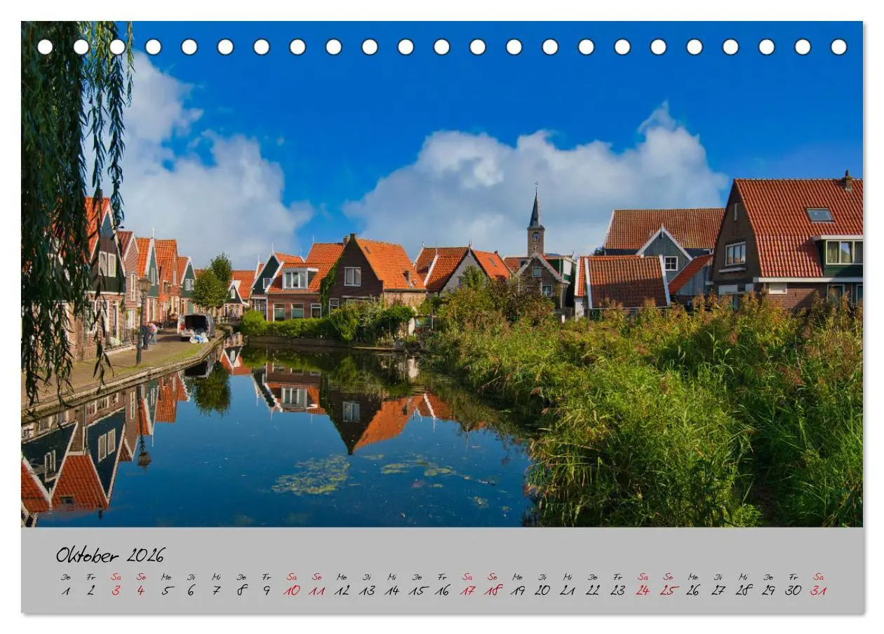 Bild: 9783457562222 | Streifzug durch Nordholland (Tischkalender 2026 DIN A5 quer),...