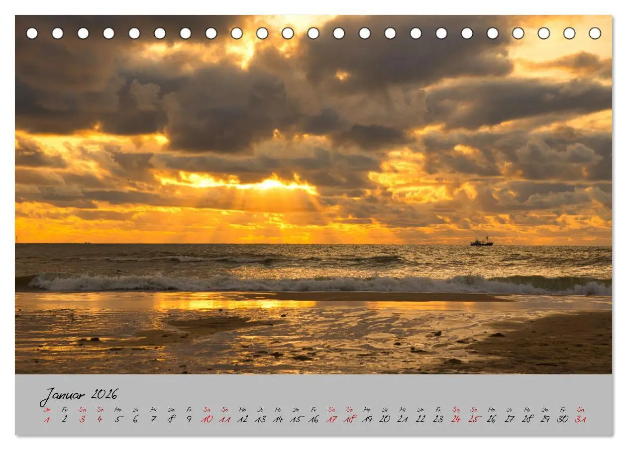 Bild: 9783457562222 | Streifzug durch Nordholland (Tischkalender 2026 DIN A5 quer),...