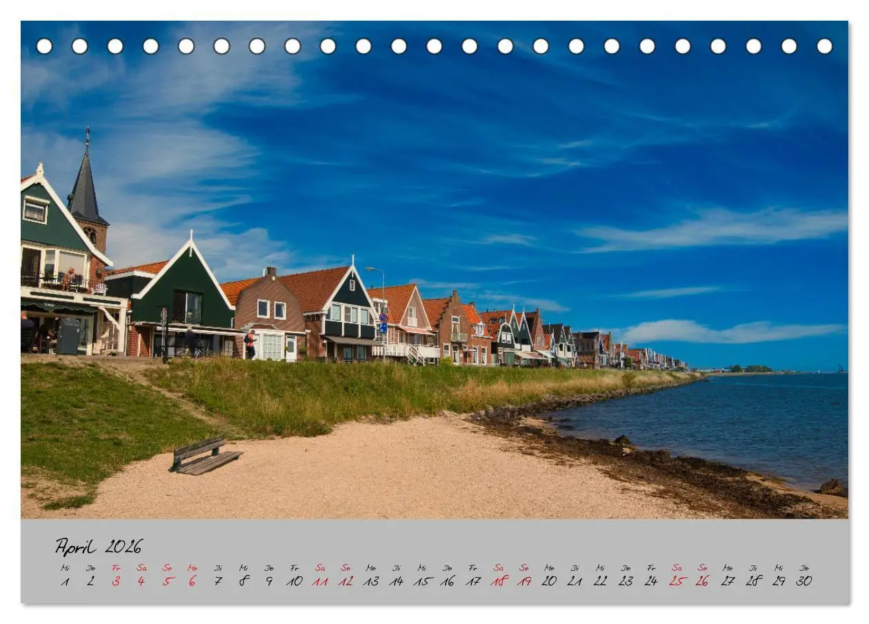 Bild: 9783457562222 | Streifzug durch Nordholland (Tischkalender 2026 DIN A5 quer),...