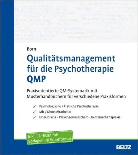 Cover: 9783621282222 | Qualitätsmanagement für die Psychotherapie QMP | Kai Born | Loseblatt