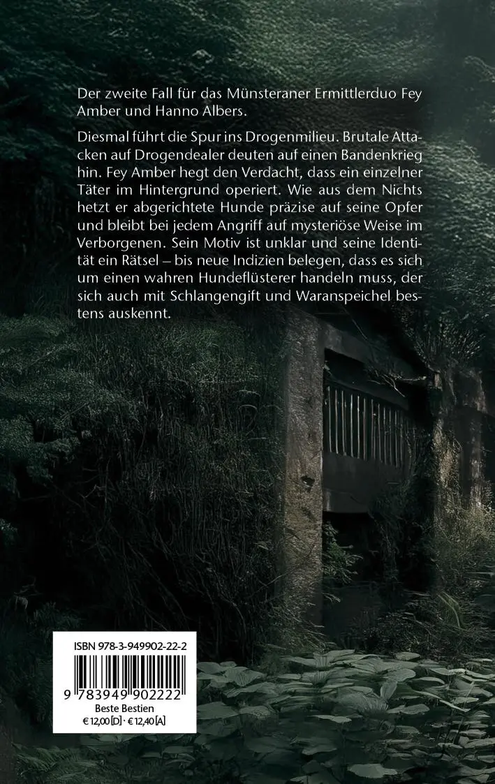 Rückseite: 9783949902222 | Beste Bestien | Der zweite Fall von Fey Amber und Hanno Albers | Buch