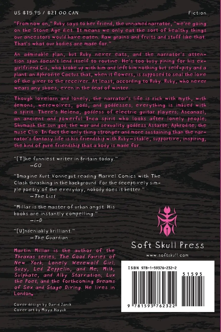 Rückseite: 9781593762322 | Ruby and the Stone Age Diet | Martin Millar | Taschenbuch | Englisch