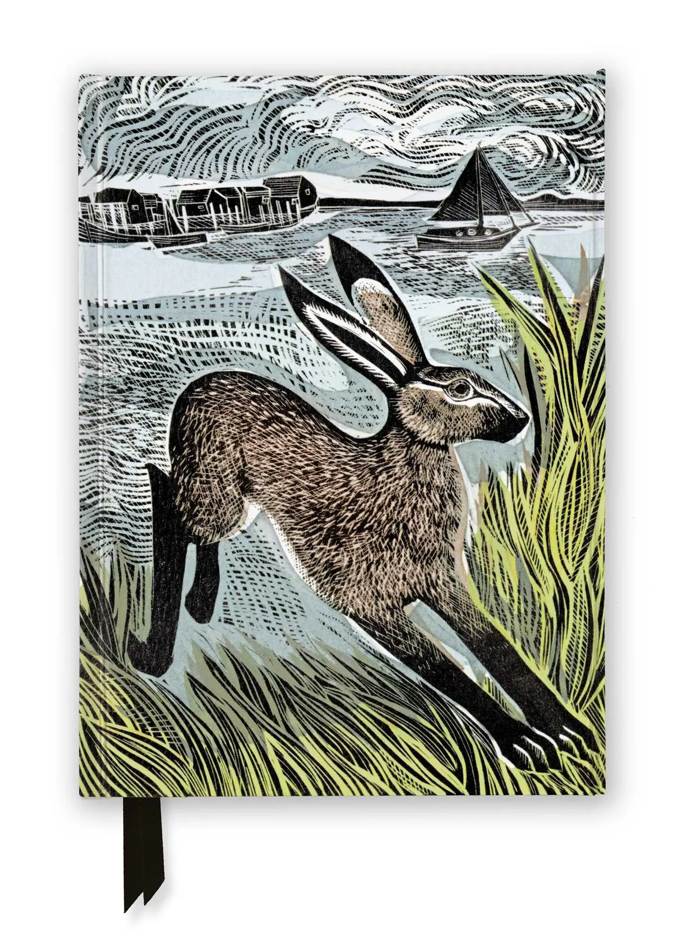 Cover: 9781835622322 | Angela Harding: Young Hare (Foiled Journal) | Flame Tree Publishing