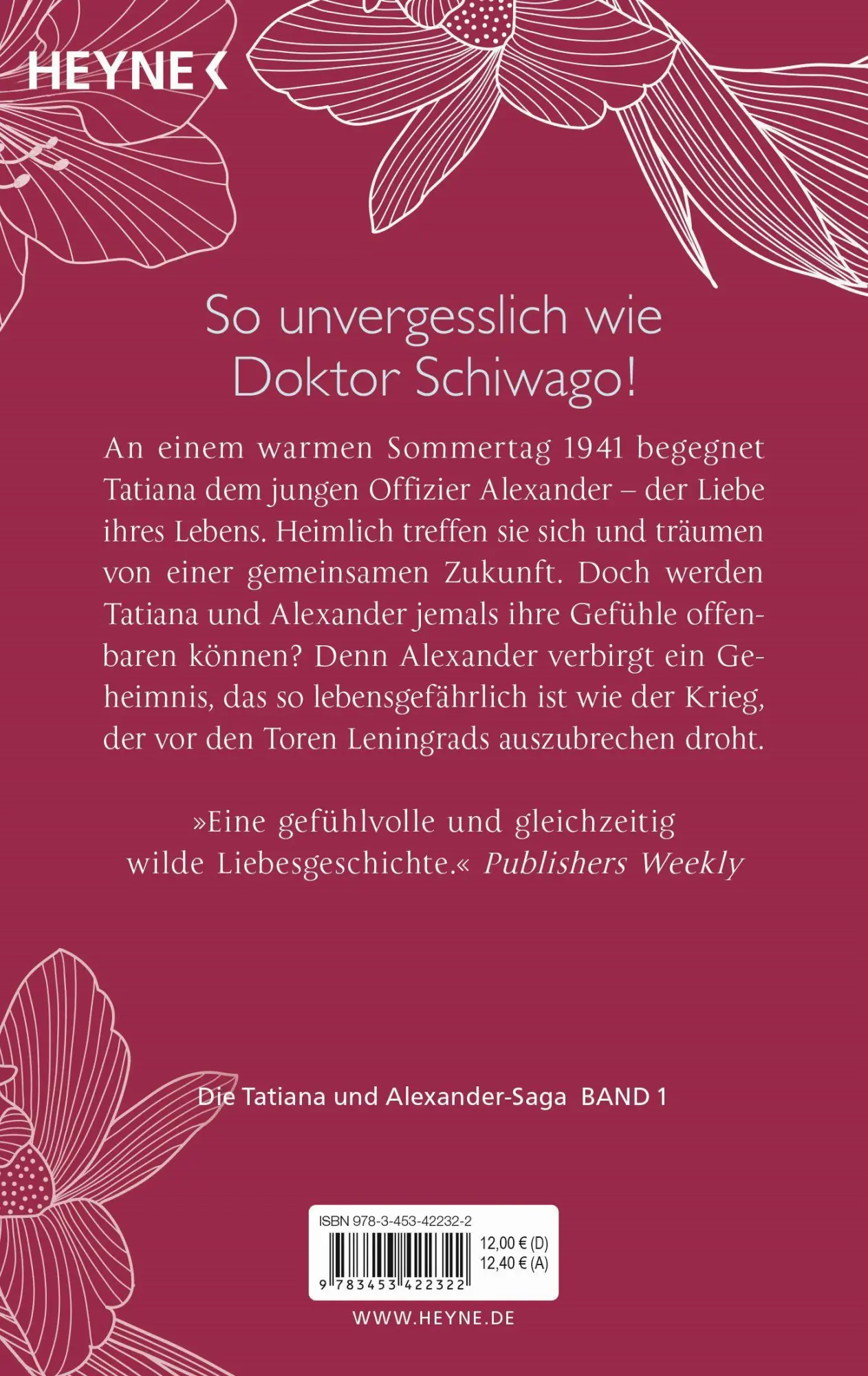 Bild: 9783453422322 | Die Liebenden von Leningrad | Paullina Simons | Taschenbuch | 752 S.