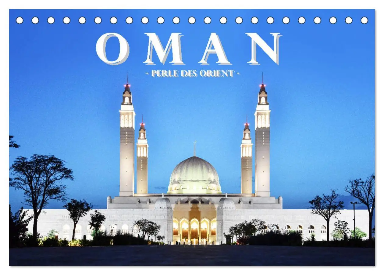 Cover: 9783457792322 | Oman - Perle des Orients (Tischkalender 2026 DIN A5 quer), CALVENDO...