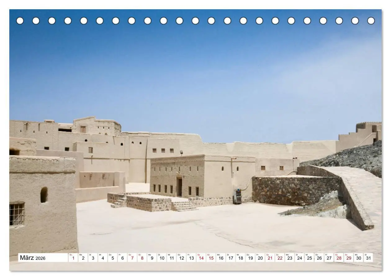 Bild: 9783457792322 | Oman - Perle des Orients (Tischkalender 2026 DIN A5 quer), CALVENDO...