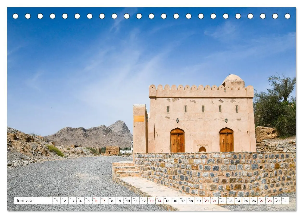 Bild: 9783457792322 | Oman - Perle des Orients (Tischkalender 2026 DIN A5 quer), CALVENDO...