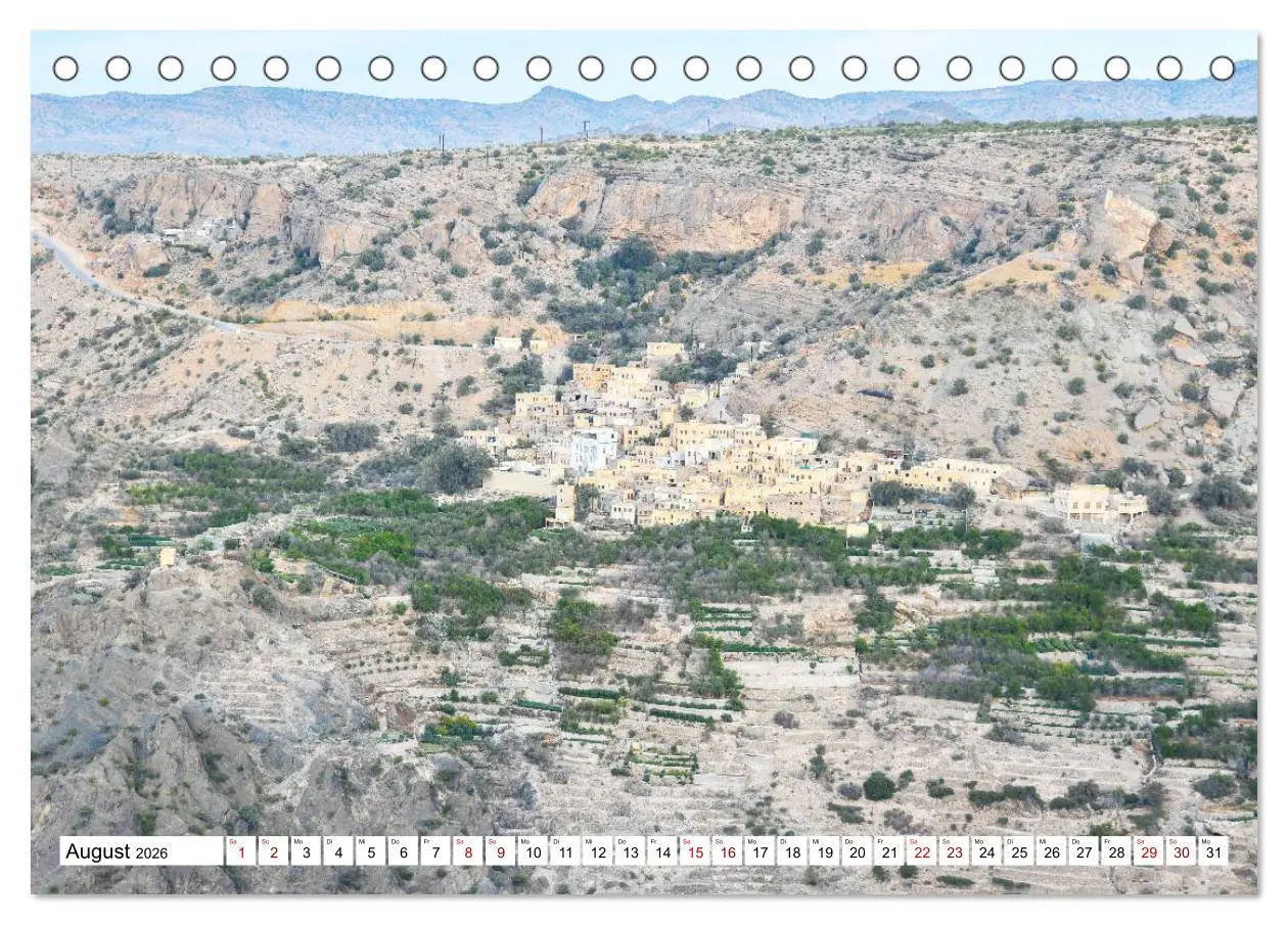 Bild: 9783457792322 | Oman - Perle des Orients (Tischkalender 2026 DIN A5 quer), CALVENDO...
