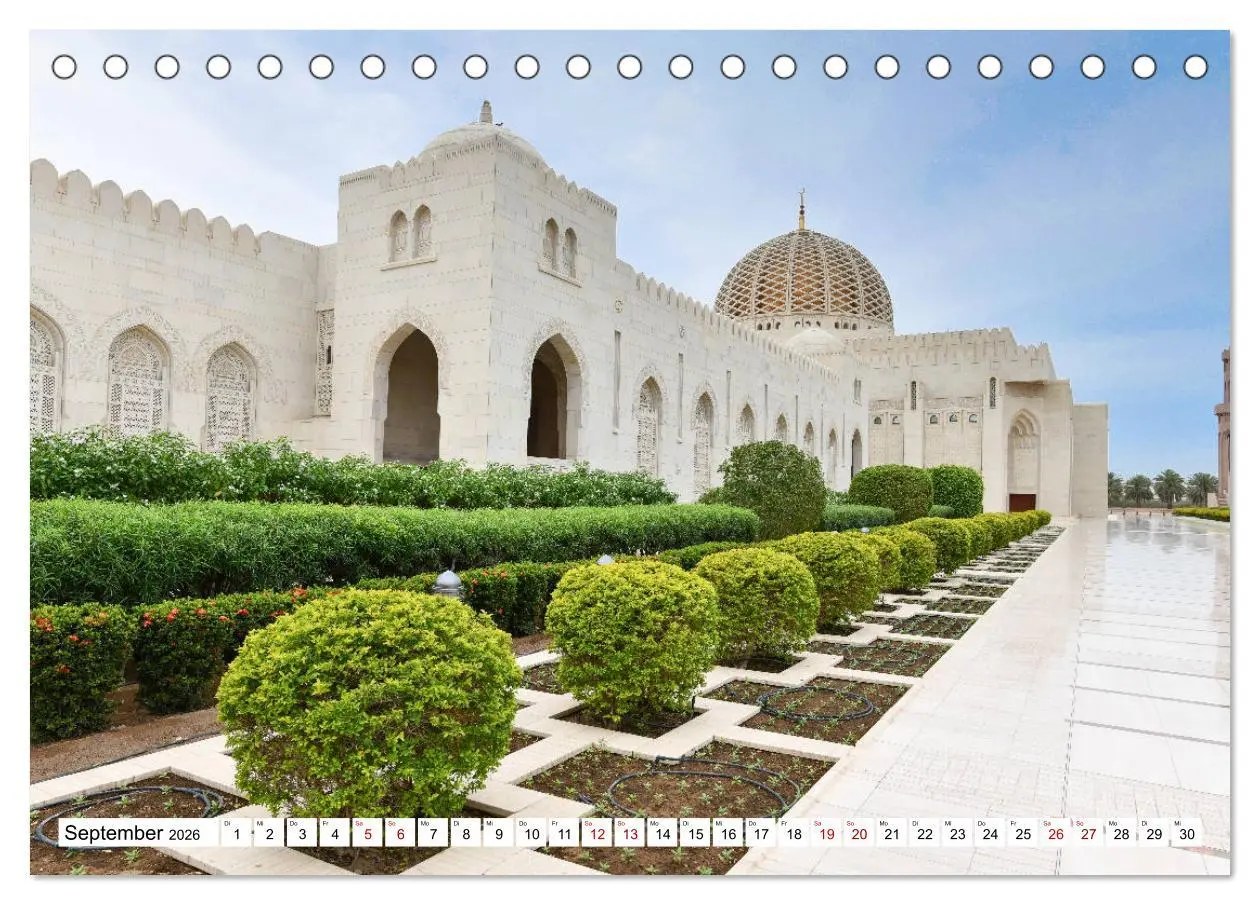 Bild: 9783457792322 | Oman - Perle des Orients (Tischkalender 2026 DIN A5 quer), CALVENDO...