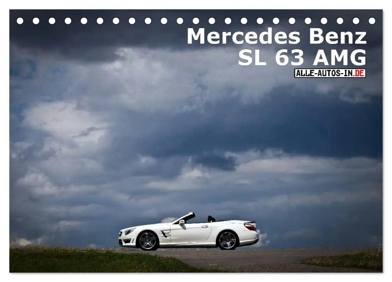 Cover: 9783516192322 | Mercedes-Benz SL 63 AMG (Tischkalender 2026 DIN A5 quer), CALVENDO...