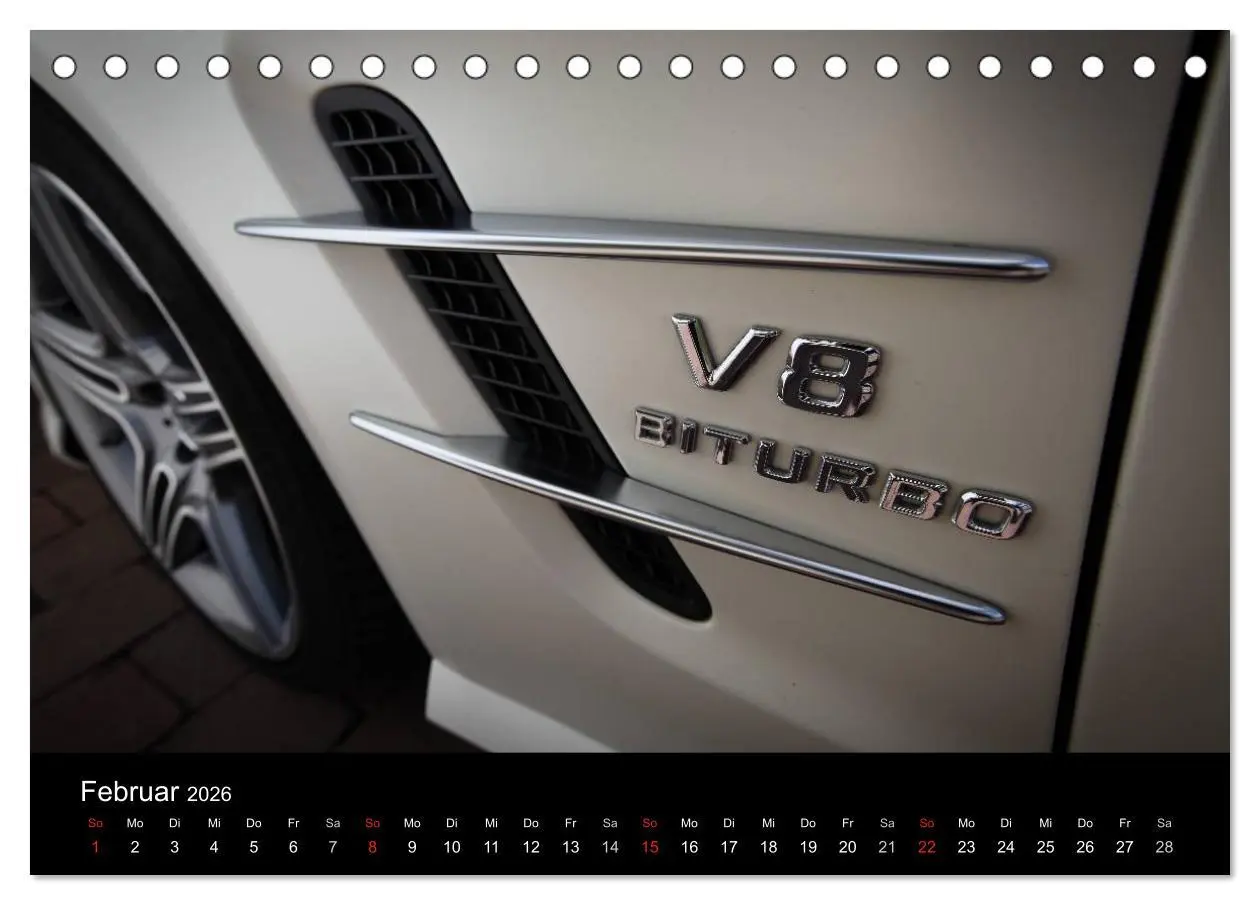 Bild: 9783516192322 | Mercedes-Benz SL 63 AMG (Tischkalender 2026 DIN A5 quer), CALVENDO...