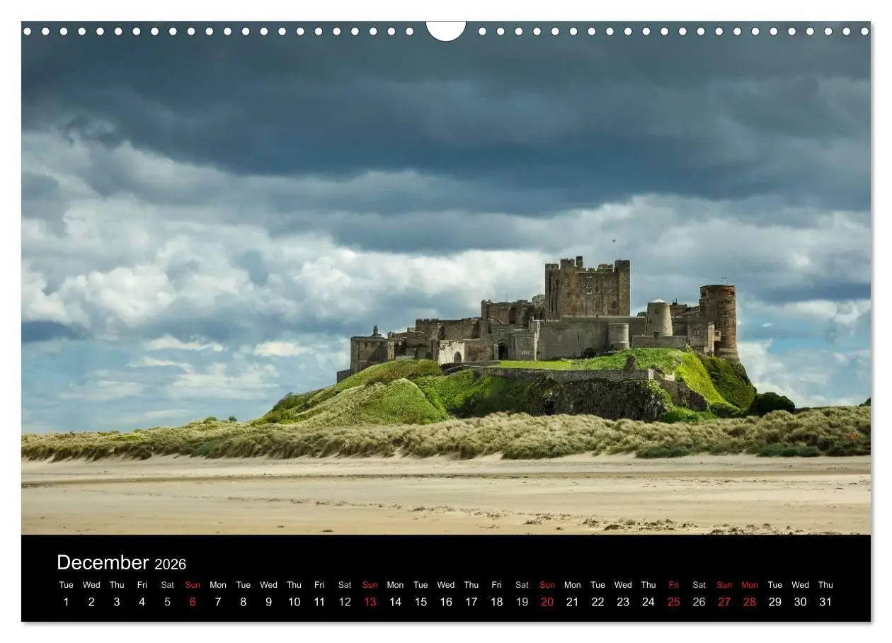 Bild: 9783516572322 | Scenes from Northumberland (Wall Calendar 2026 DIN A3 landscape),...