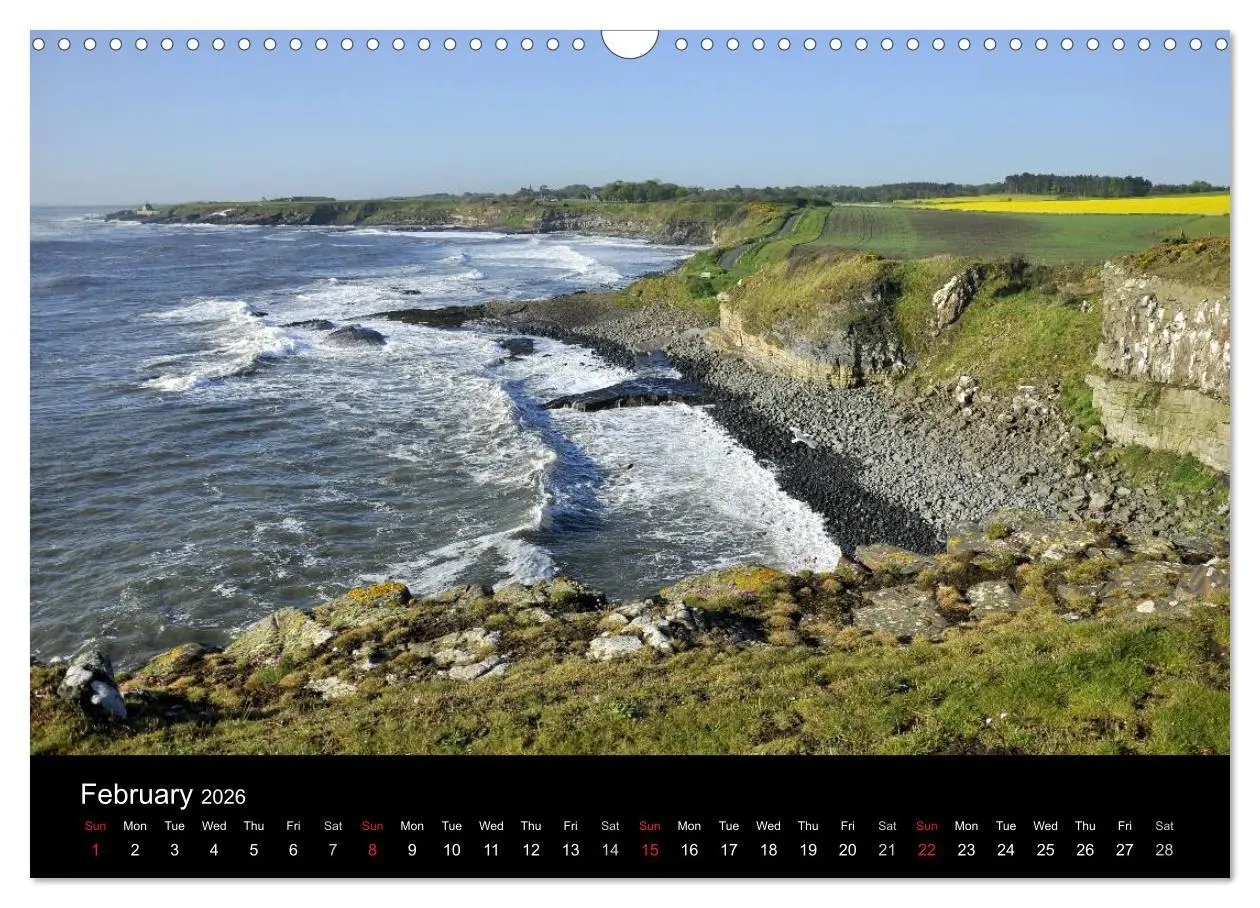 Bild: 9783516572322 | Scenes from Northumberland (Wall Calendar 2026 DIN A3 landscape),...