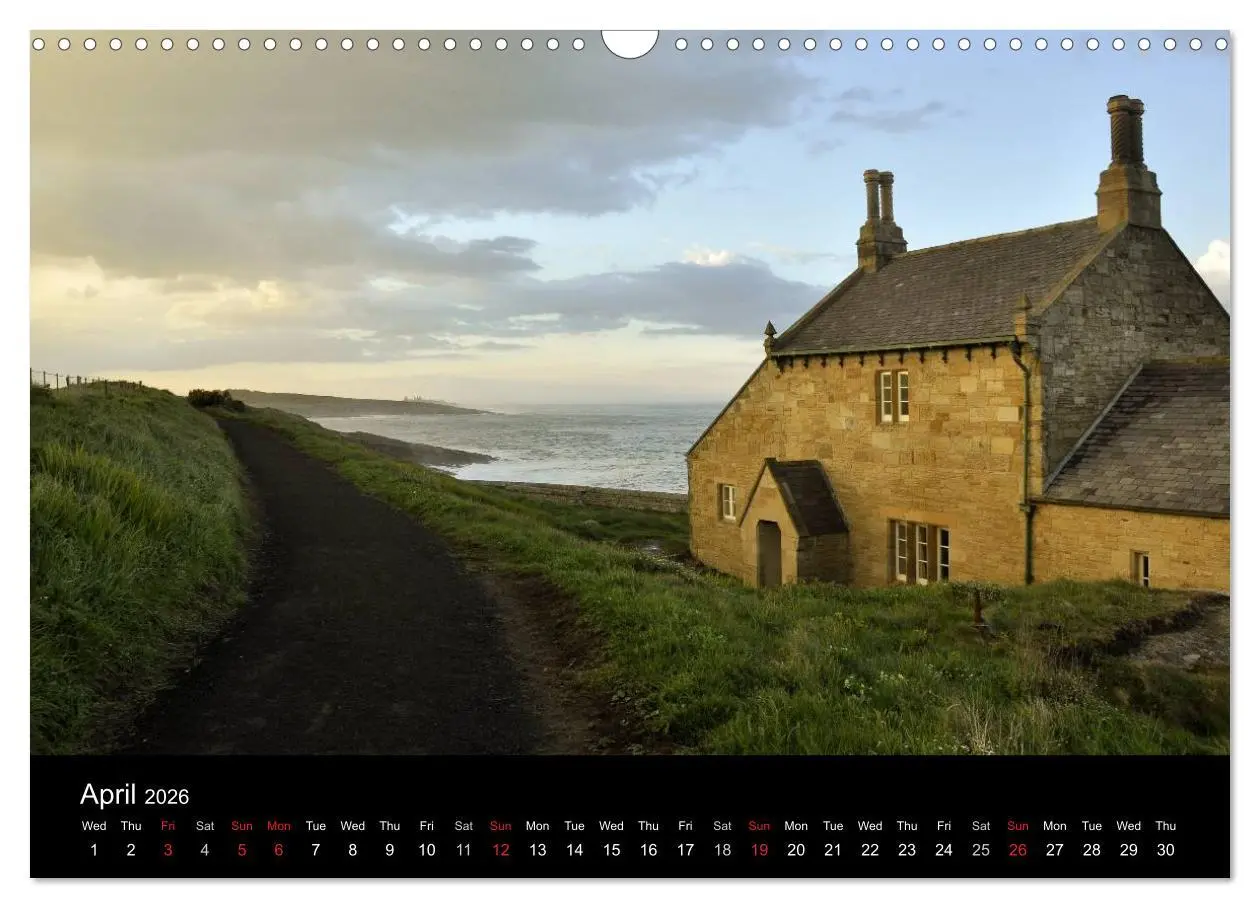 Bild: 9783516572322 | Scenes from Northumberland (Wall Calendar 2026 DIN A3 landscape),...