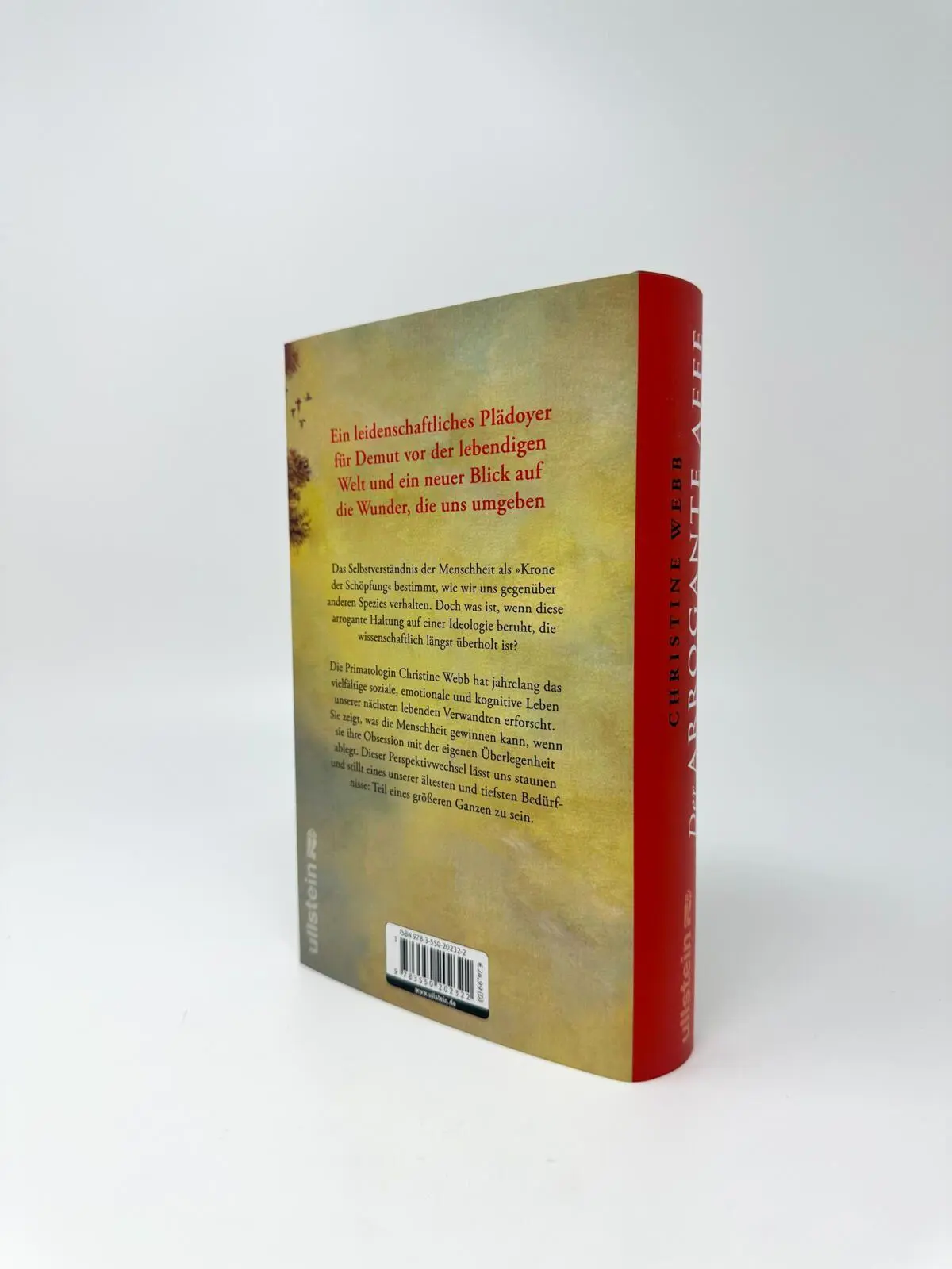 Bild: 9783550202322 | Der arrogante Affe | Christine Webb | Buch | 432 S. | Deutsch | 2026