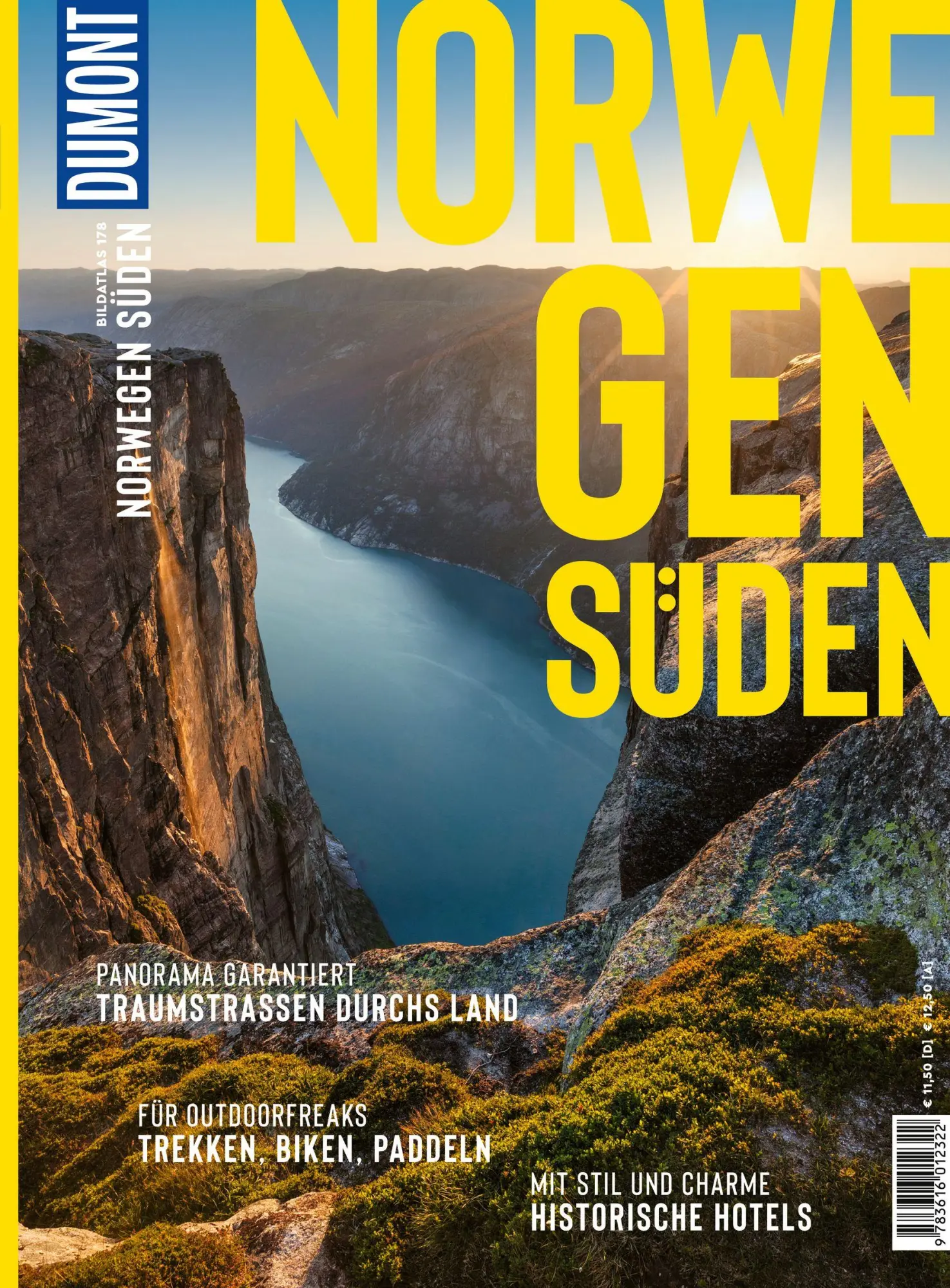 Cover: 9783616012322 | DUMONT Bildatlas Norwegen Süden | Michael Möbius | Taschenbuch | 2025