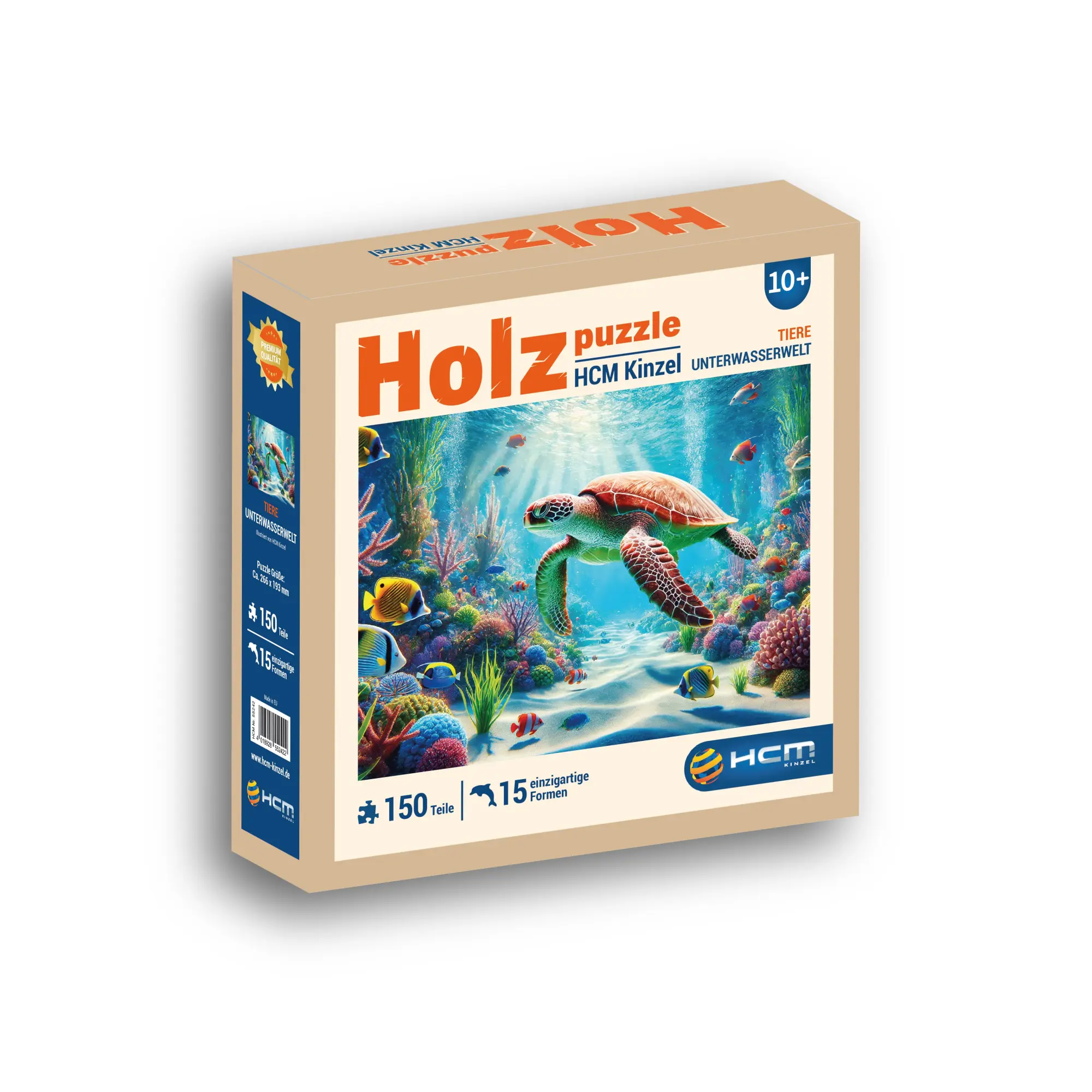Cover: 4018928552422 | Holzpuzzle - Unterwasserwelt 150 Teile | Spiel | 55242 | Deutsch