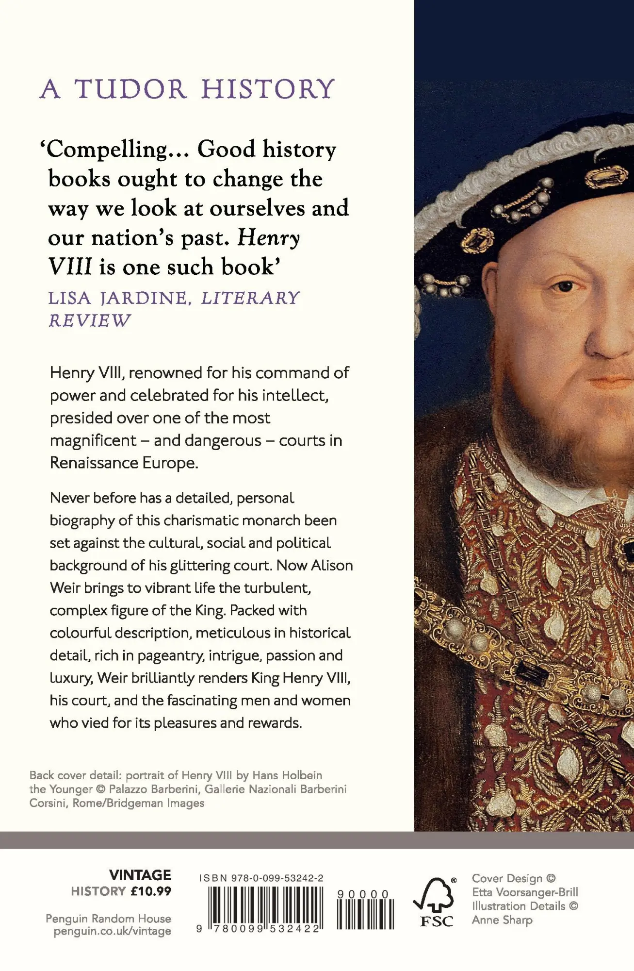 Rückseite: 9780099532422 | Henry VIII | King and Court | Alison Weir | Taschenbuch | Englisch