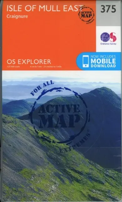 Cover: 9780319472422 | Isle of Mull East | Ordnance Survey | (Land-)Karte | Karte/Landkarte
