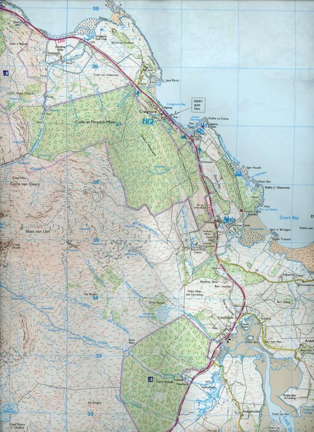 Bild: 9780319472422 | Isle of Mull East | Ordnance Survey | (Land-)Karte | Karte/Landkarte