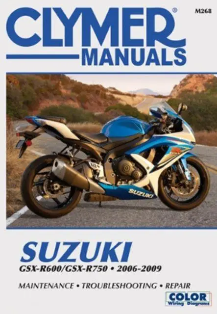 Cover: 9781620922422 | Suzuki GSX-R600/750 Motorcycle (2006-2009) Service Repair Manual
