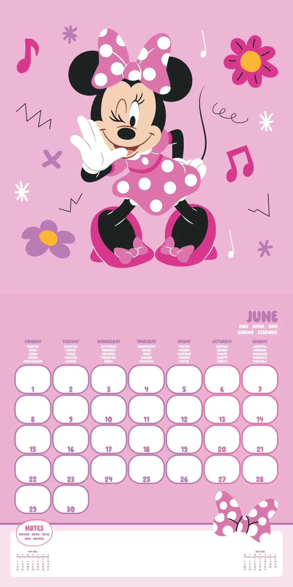 Bild: 9781804232422 | MICKEY &amp; MINNIE MOUSE - Broschürenkalender im Format 30 x 30 | 28 S.