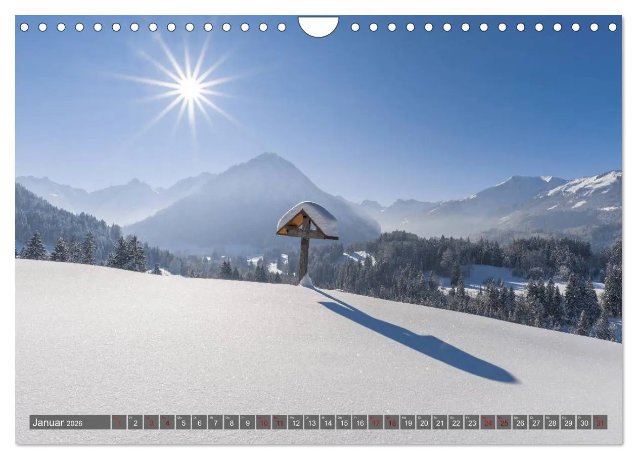 Bild: 9783457852422 | Faszination Oberallgäu (Wandkalender 2026 DIN A4 quer), CALVENDO...