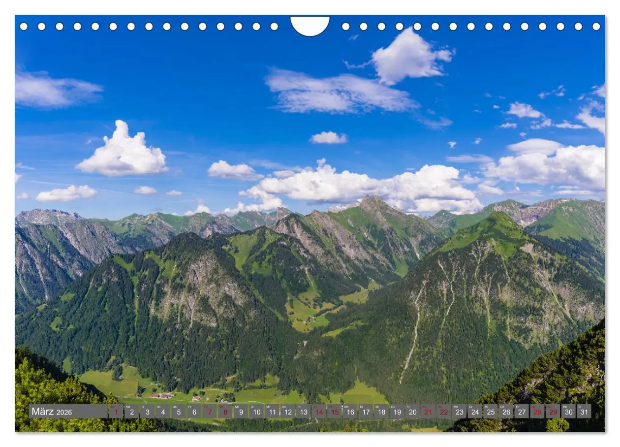 Bild: 9783457852422 | Faszination Oberallgäu (Wandkalender 2026 DIN A4 quer), CALVENDO...